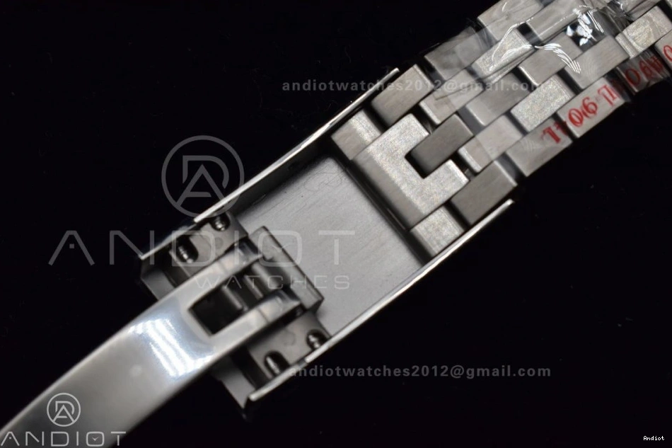 Jubilee Dial 633 Black DateJust Edition 1:1 DIWF Stick 41 904L on Steel 126334 Bracelet WellDesigned SA Best 0818